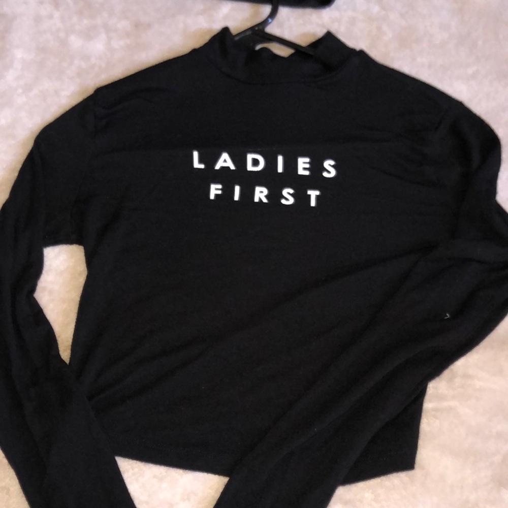 black turtle neck